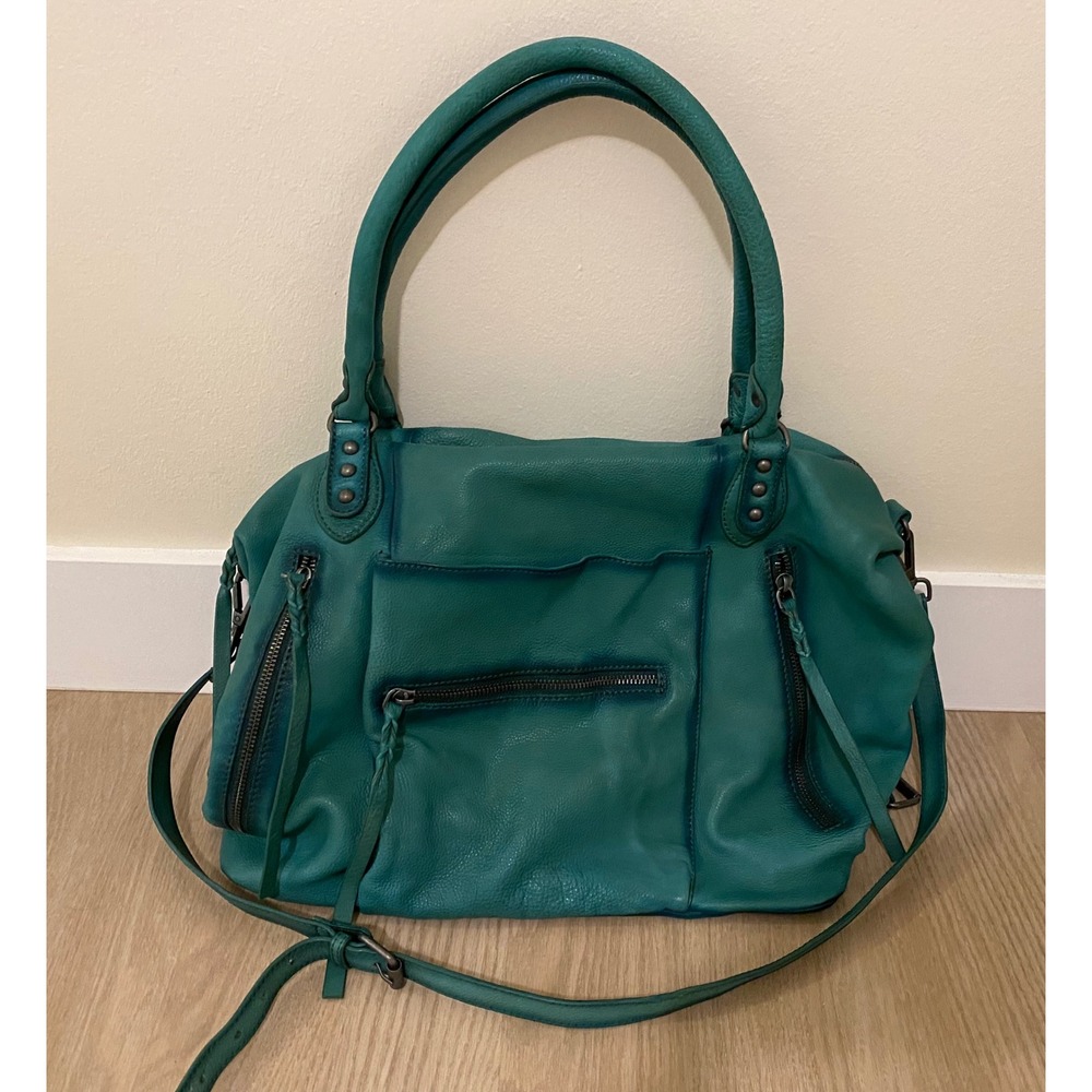 Free People Emerson Tote in Greenery - Picture 2 of 11